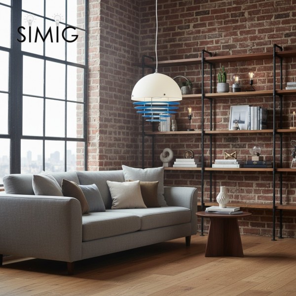 Bauhaus Sunset Ambient Pendant Lamp - Glass Acrylic Pendant Lamp S192