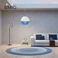 Bauhaus Sunset Ambient Pendant Lamp - Glass Acrylic Pendant Lamp S192