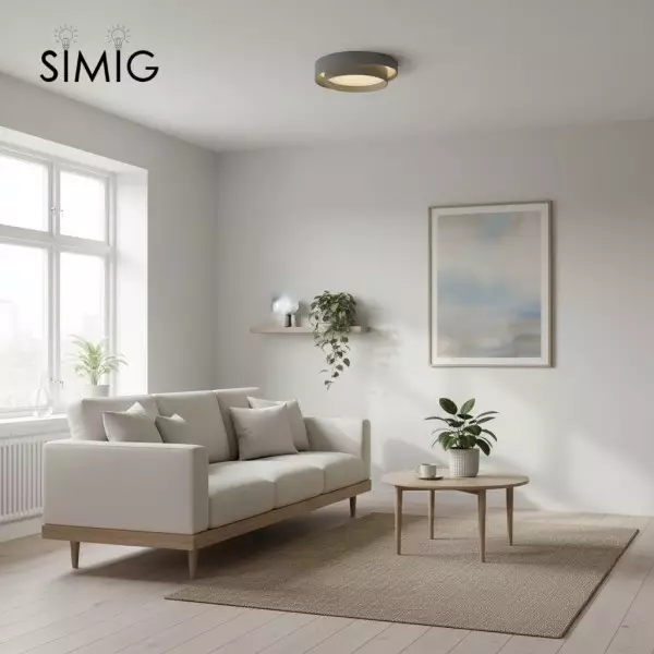 Asymetryczna Lampa Sufitowa Melody Centric 5700 Led S77
