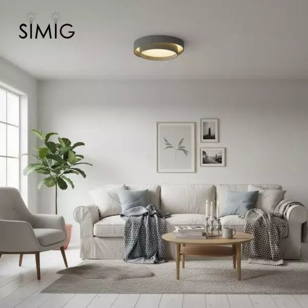 Asymetryczna Lampa Sufitowa Melody Centric 5700 Led S77