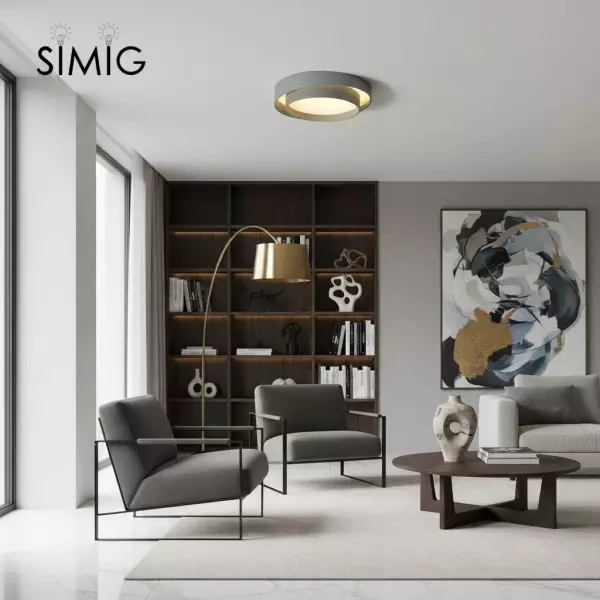 Asymetryczna Lampa Sufitowa Melody Centric 5700 Led S77