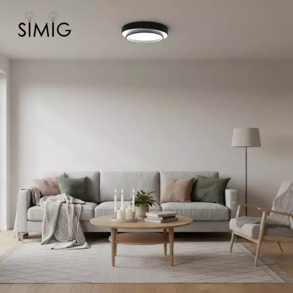 Asymetryczna Lampa Sufitowa Melody Centric 5700 Led S77