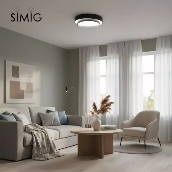 Asymetryczna Lampa Sufitowa Melody Centric 5700 Led S77