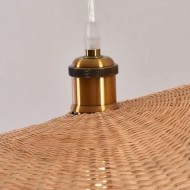 Lotus Wooden Pendant Light