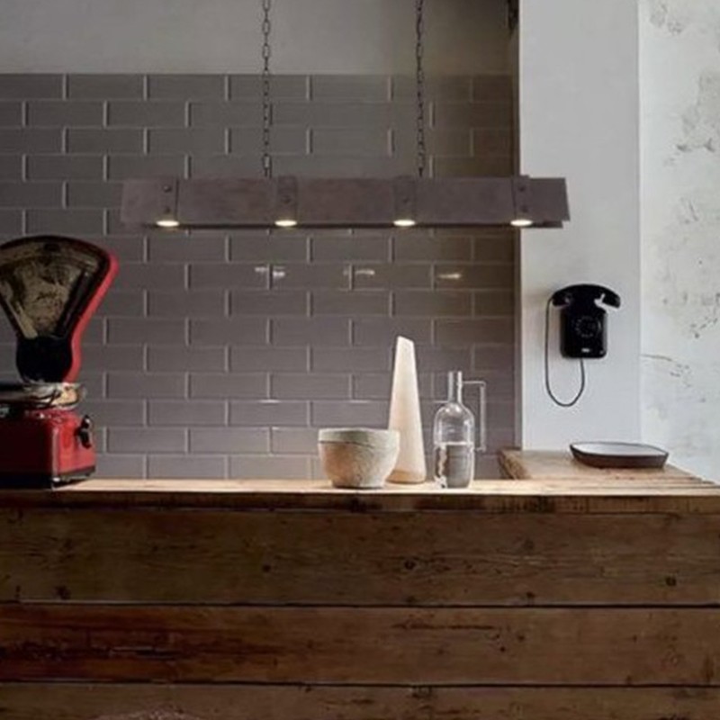 AJAX Raw Industrial Touch Lampa wisząca