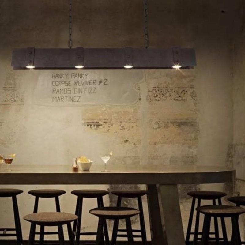 AJAX Raw Industrial Touch Lampa wisząca