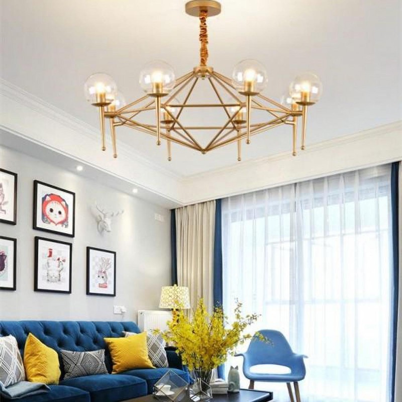 Żyrandol z magicznej fasoli