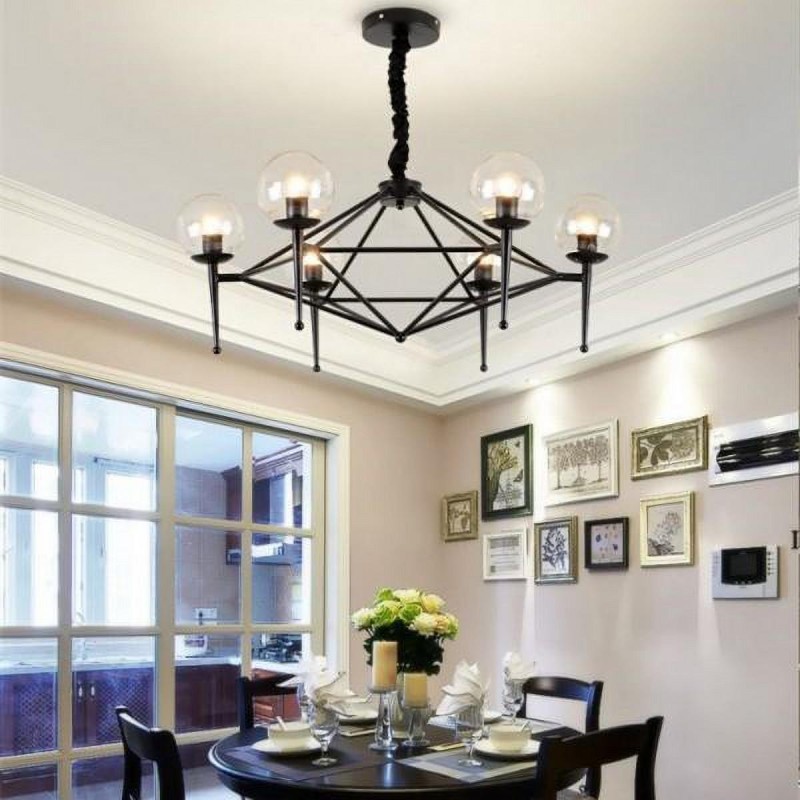 Żyrandol z magicznej fasoli