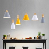 Connell Coned Woody hänge lampa