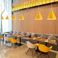 Connell Coned Woody hänge lampa