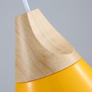 Connell Coned Woody hänge lampa