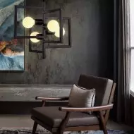 Lampada a sospensione quadrata MAXTER