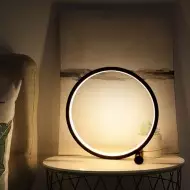 T-touch LED Ring Table Lamp