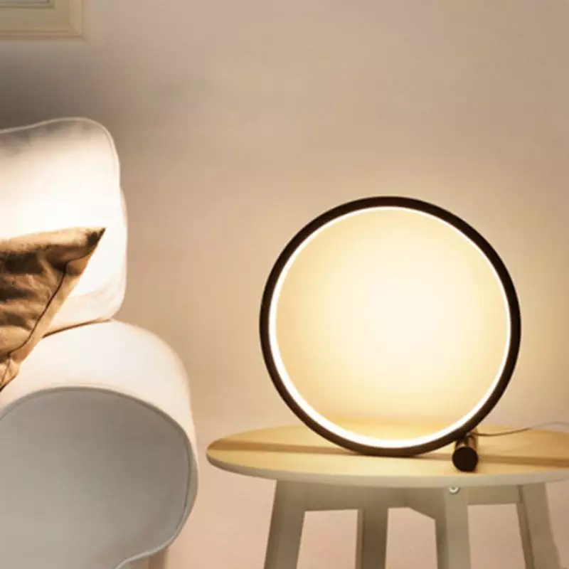 T-touch LED Ring Table Lamp
