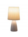 Cremet bordlampe