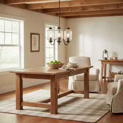 Eloise Vintage Glaslysekrone - Milk Glass Home Accent T289