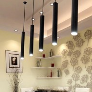 Moderne rørformet pendellampe