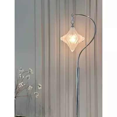 Art Deco Star Floor Lamp - Modern Standing Lamp for Living Spaces - Astris Orion T438