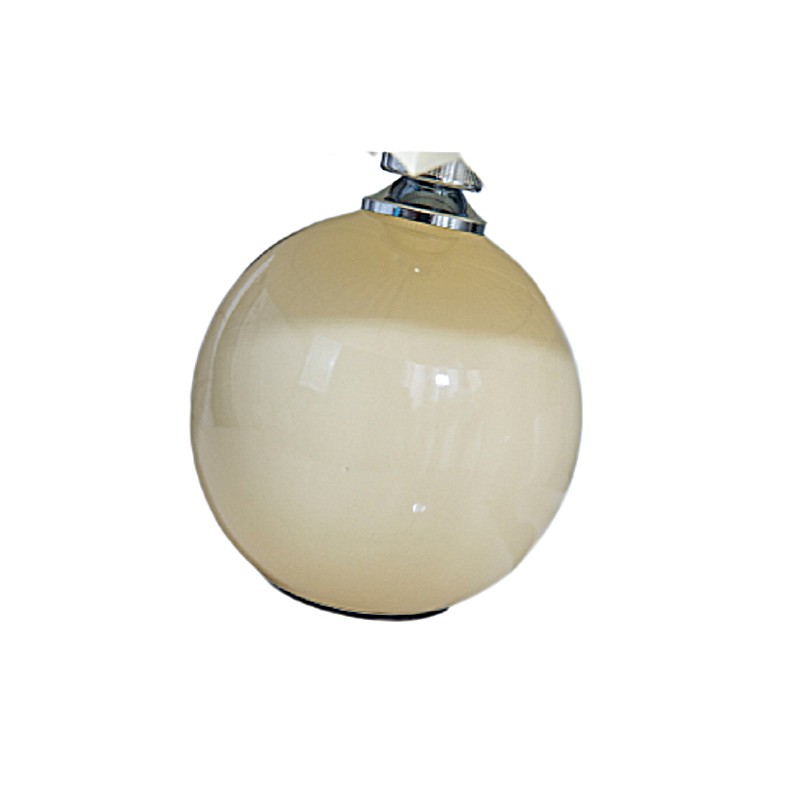 Kremowe światło stołowe