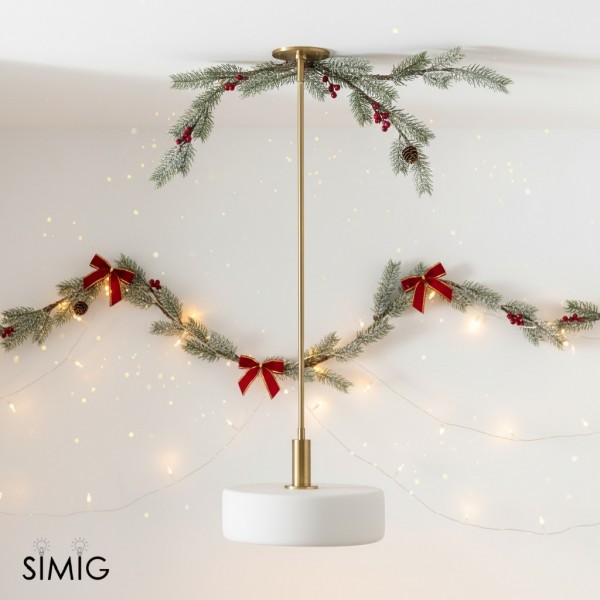 Nowoczesna Lampa Wisząca Iworyowa – Organiczny Design do Salonu i Jadalni T164