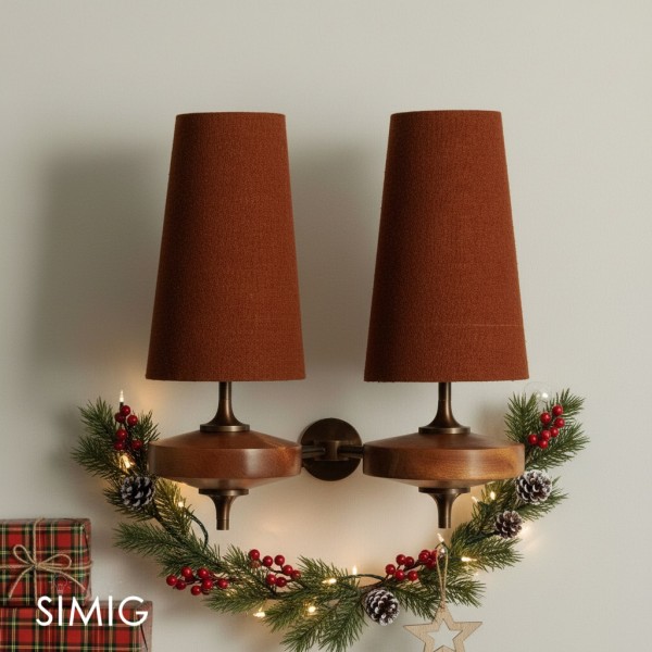 Kinkiet ścienny Chrona Rho Fabric Sculpt – artystyczny, współczesny styl T122