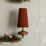 Kinkiet ścienny Chrona Rho Fabric Sculpt – artystyczny, współczesny styl T122