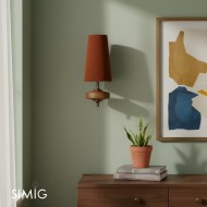 Kinkiet ścienny Chrona Rho Fabric Sculpt – artystyczny, współczesny styl T122