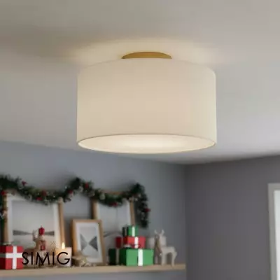 Jelvane Linne Trumskärm Taklampa T078