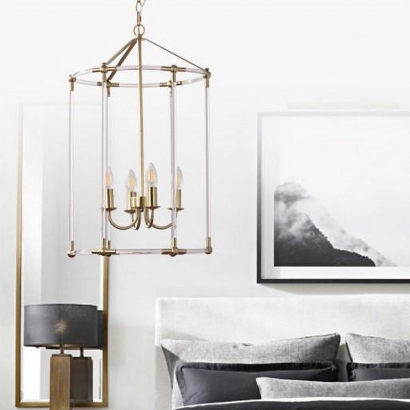 Minimalism Cage Pendel Light