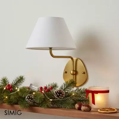 Lampada da parete in metallo Kulo Sleek - Design contemporaneo per soggiorno e corridoio T425