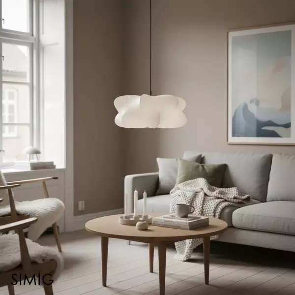 Nowoczesna Lampa Wisząca - Regulowana Wysokość do Jadalni M157