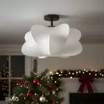 Lampka stołowa z tkanina Pawdia – Dekoracyjna lampka w zwierzęcia T195