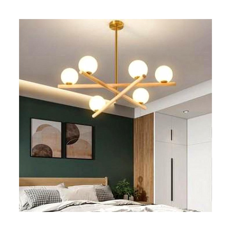 Minimalistisk Line Ball ljuskrona