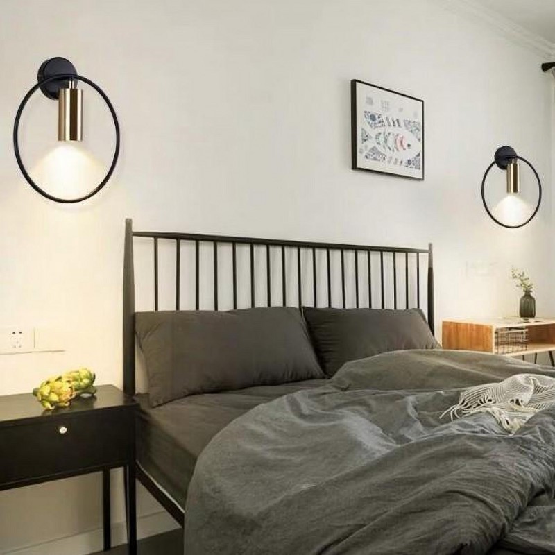 Lámpara de pared de línea minimalista