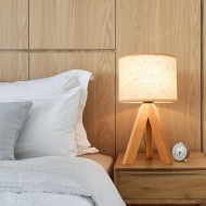 Minimalist Wooden Table Light
