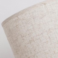 Minimalistisk bordlampe i træ