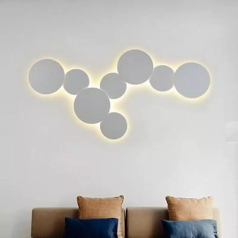 Applique murale LED circulaire moderne