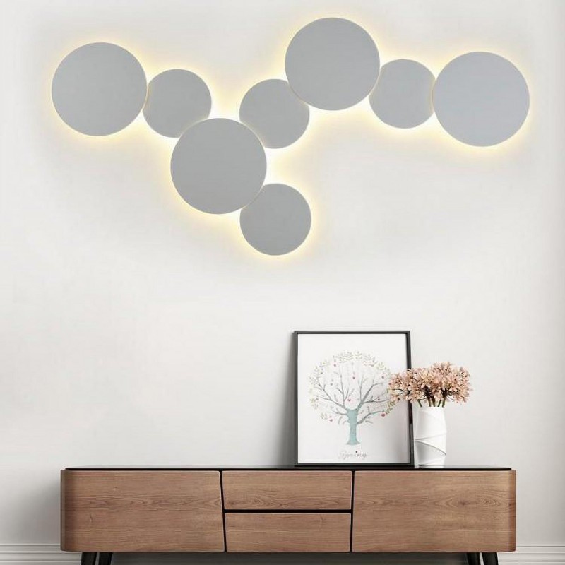 Applique murale LED circulaire moderne