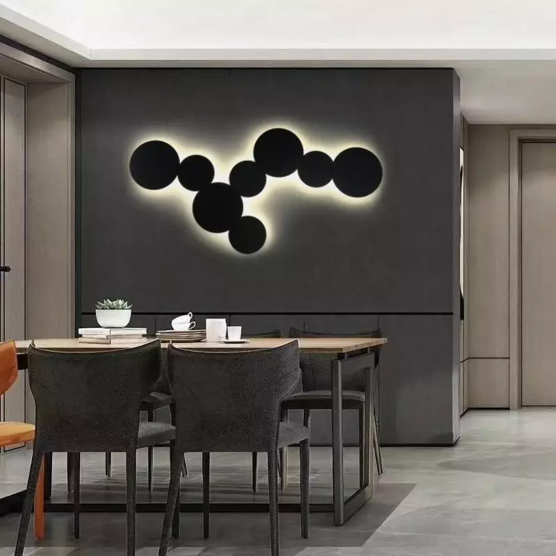 Applique murale LED circulaire moderne