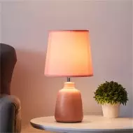 Lámpara de mesa de cerámica nórdica