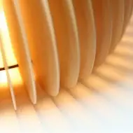 PIE Drewniana Lampa Wisząca