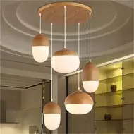 NUT Pendellampa i trä