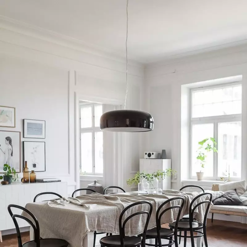 Smithfield Industrielle Pendelleuchte/Deckenleuchte aus Aluminium