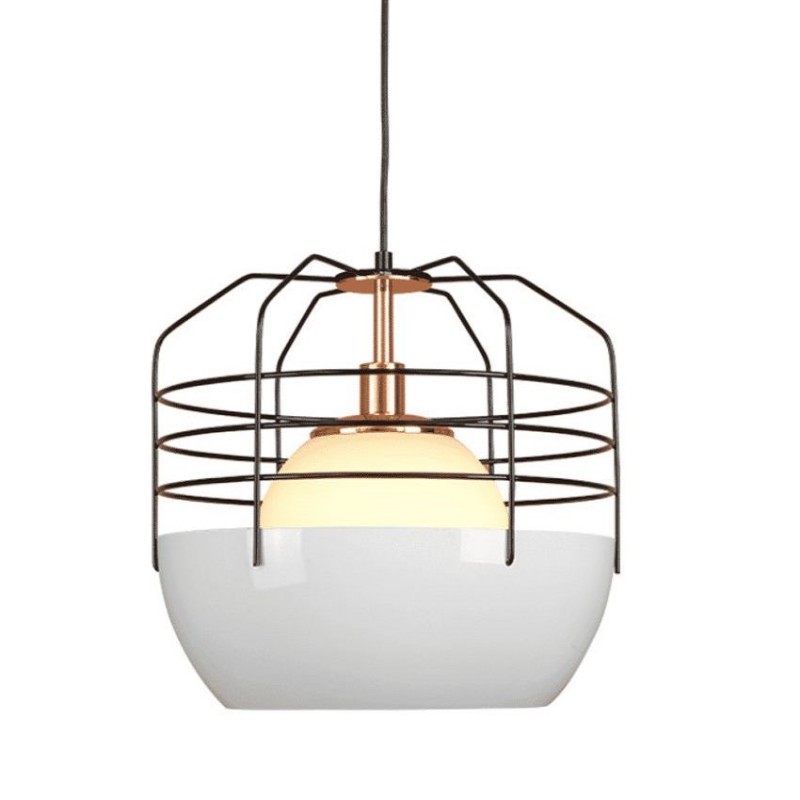 DELUCA Modern Caged Hanging Lamp