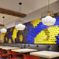 DELUCA Modern Caged Hanging Lamp