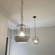 DELUCA Modern Caged Hanging Lamp