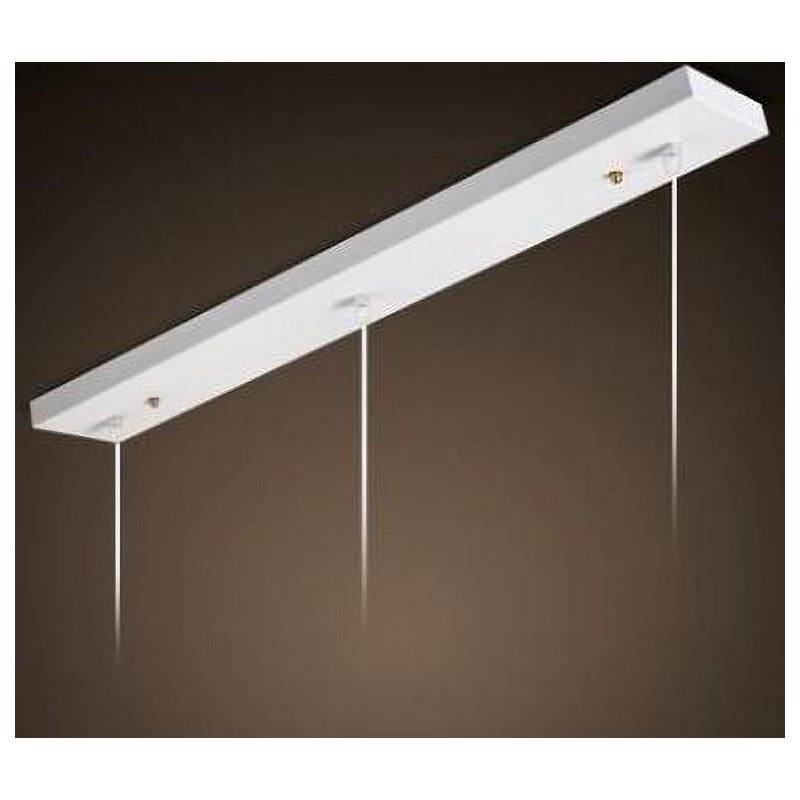 Panel rectangular en color blanco