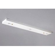 Panel rectangular en color blanco