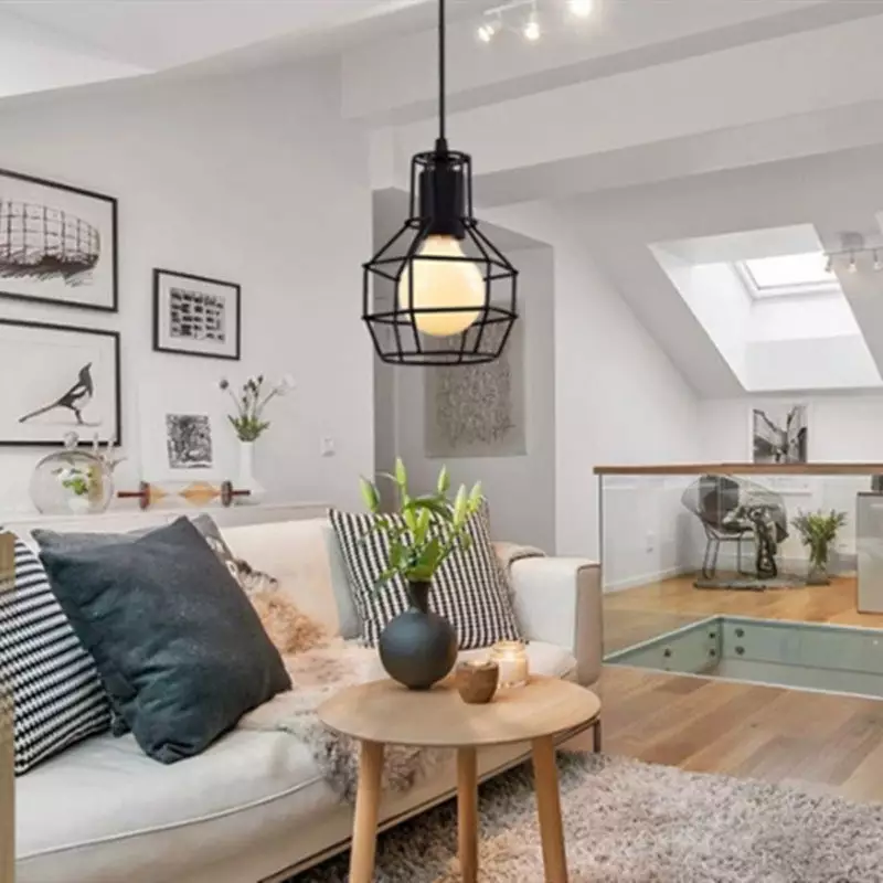 PEARL Caged Pendant Light