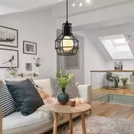 PEARL Caged Pendant Light